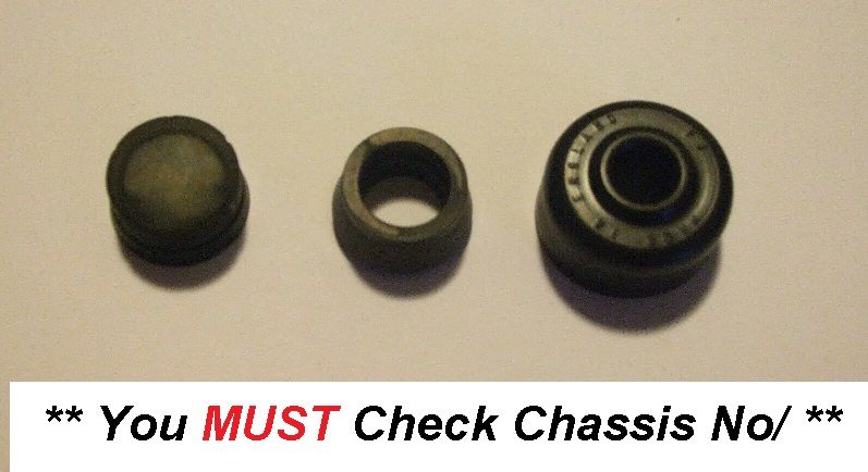 CLUTCH MASTER CYLINDER REPAIR SEALS KIT (Hillman Minx) (Ser.1, 2, 3, 3abc ,5 {Early}) (**1956- Oct 64 Only**)