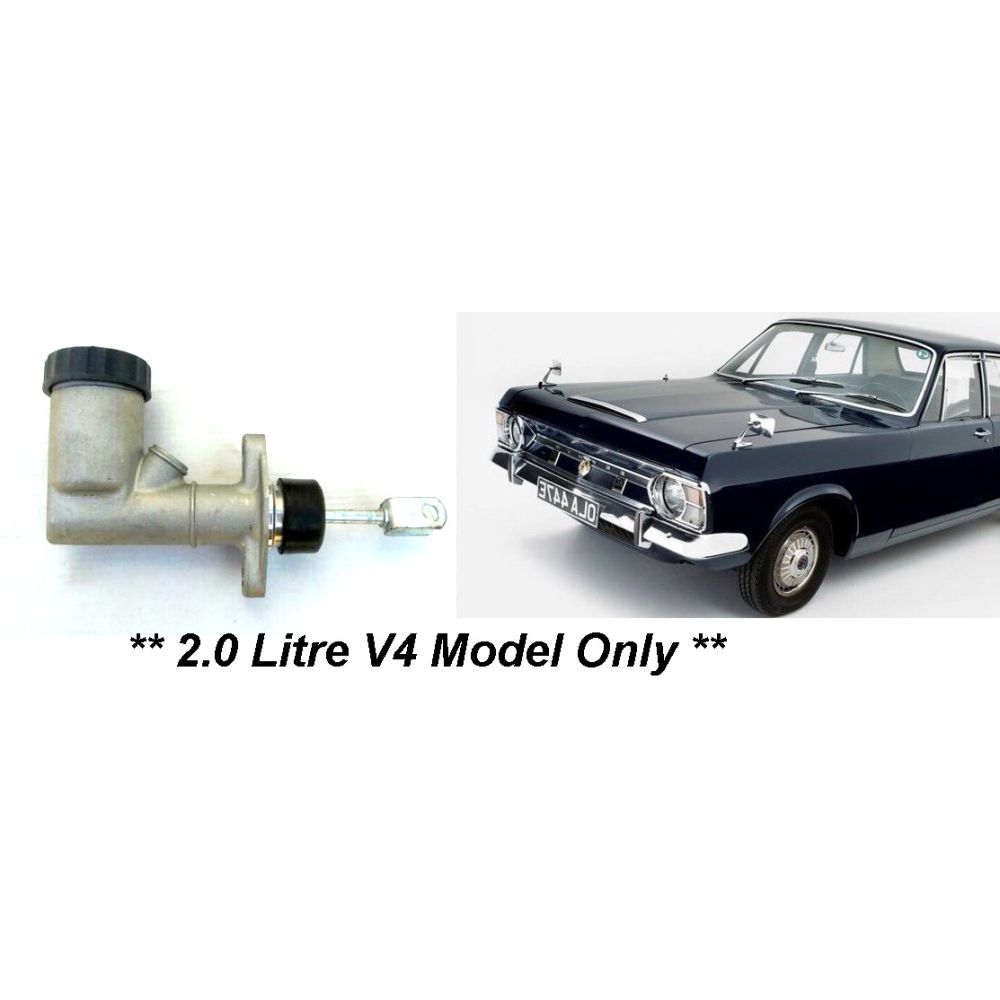 CLUTCH MASTER CYLINDER x1 (Ford Zephyr Mk4) (2.0 Litre V4) (1966- 72)