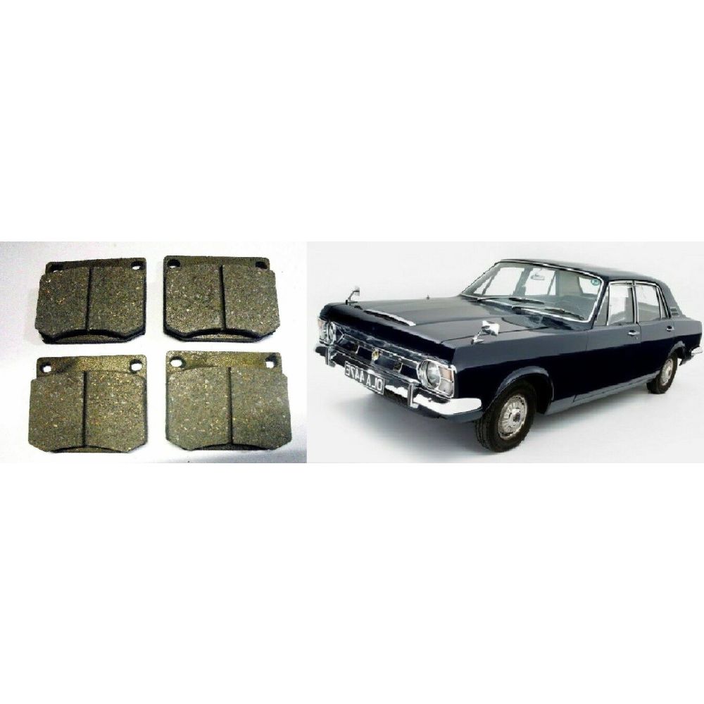FRONT BRAKE PADS SET (Ford Zephyr & Zodiac Mk4) (1966- 72)