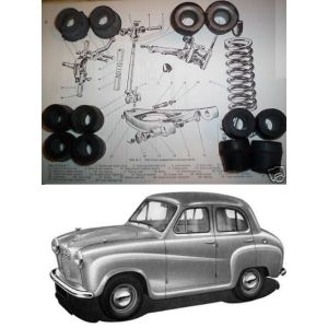 FRONT SUSPENSION BUSH KIT x12 (Austin A30 & A35) (1952- 68)  