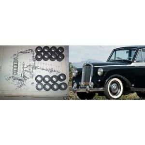 FRONT SUSPENSION WISHBONE BUSH KIT x16 (Triumph Mayflower) (1949- 53)