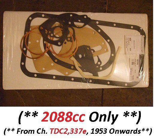 SUMP GASKET ENGINE SET (Triumph Renown) (**2088cc Only**) (** From 1953- 55**)