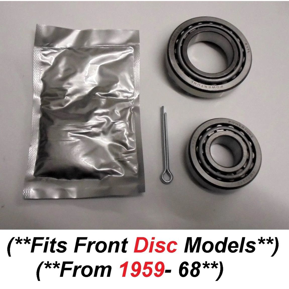 FRONT WHEEL HUB BEARING KIT x1 (Humber Super Snipe) (Ser 2- 5a) (**From 1959- 68**)