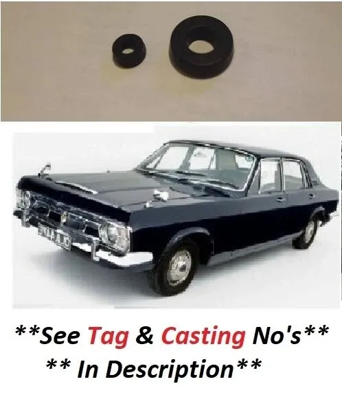 BRAKE MASTER CYLINDER REPAIR SEALS KIT (Ford Zephyr Zodiac Mk4) (** Single Line **) (** From Oct 68- 72 **)