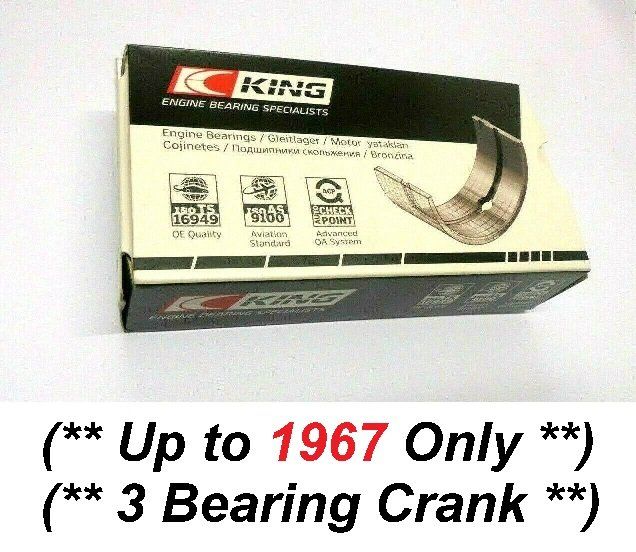 MAIN BEARINGS SET Std (Austin / Morris J2 Van) (**1622cc Only**) (**1961- 67 Only**)