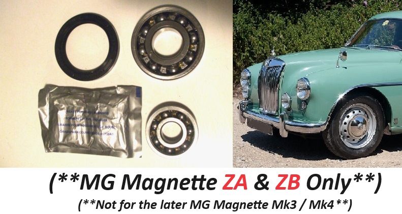 FRONT WHEEL HUB BEARING KIT x1 (MG Magnette ZA & ZB) (1953- 58) 