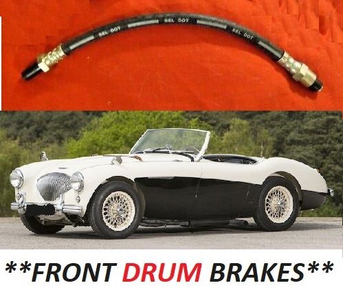 REAR BRAKE HOSE x1 (Austin Healey) (100/4 & 100/6) (1953- 59 Only) 