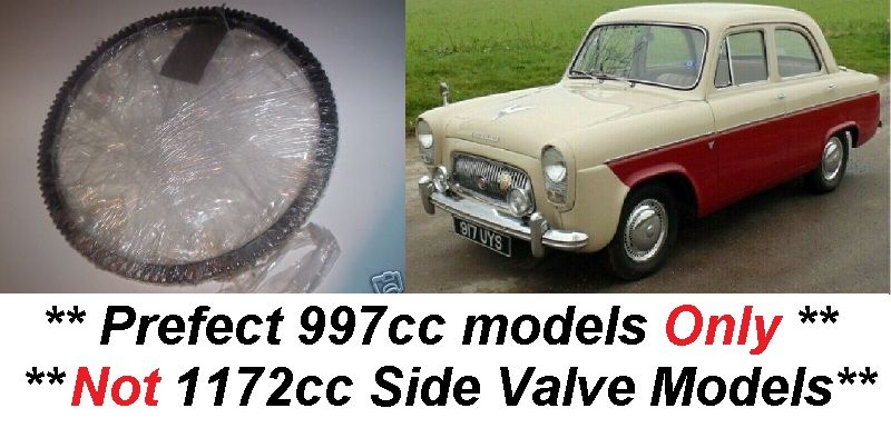 STARTER RING GEAR (Ford Prefect 107e & 108e) (997cc) (1958- 62) 