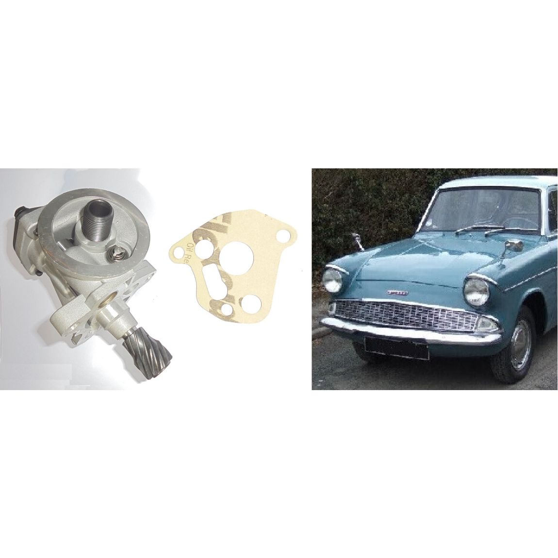 OIL PUMP (Ford Anglia 105e) (1959- 68)