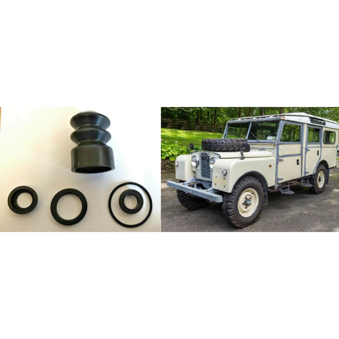 BRAKE MASTER CYLINDER REPAIR SEALS KIT (Land Rover Ser.1 107") (1954- 57) 