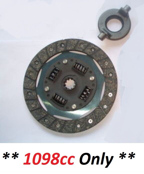 CLUTCH PLATE & RELEASE BEARING (Austin A40 Farina) (Mk2 Late) (1098cc) (**From Oct 62- 68**)  