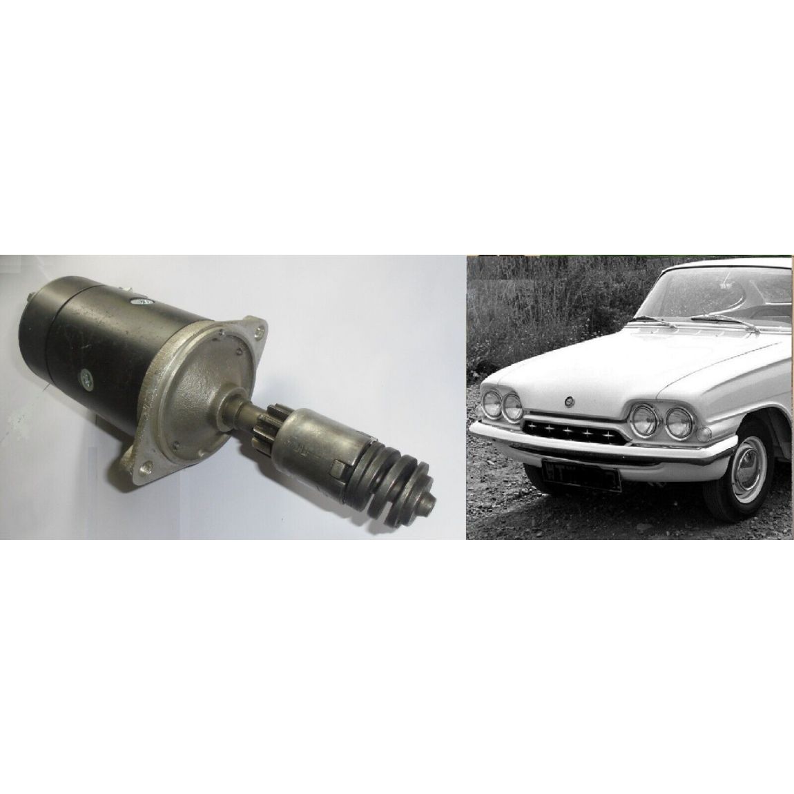 STARTER MOTOR (Ford Consul Classic Capri) (109e & 116e) (1340cc & 1500cc) (1961- 64) 