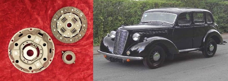 CLUTCH KIT (Morris Ten, 10, 10hp, 10M) (**Series M**) (**1140cc OHV***) (From 1939- 48)