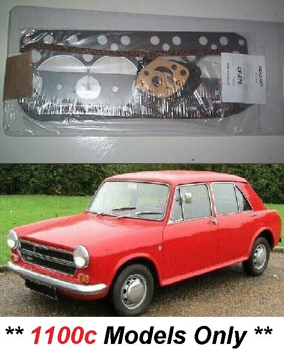 HEAD GASKET SET (Austin Morris Riley MG Wolseley VDP  1100cc Saloon) (1963- 74)  