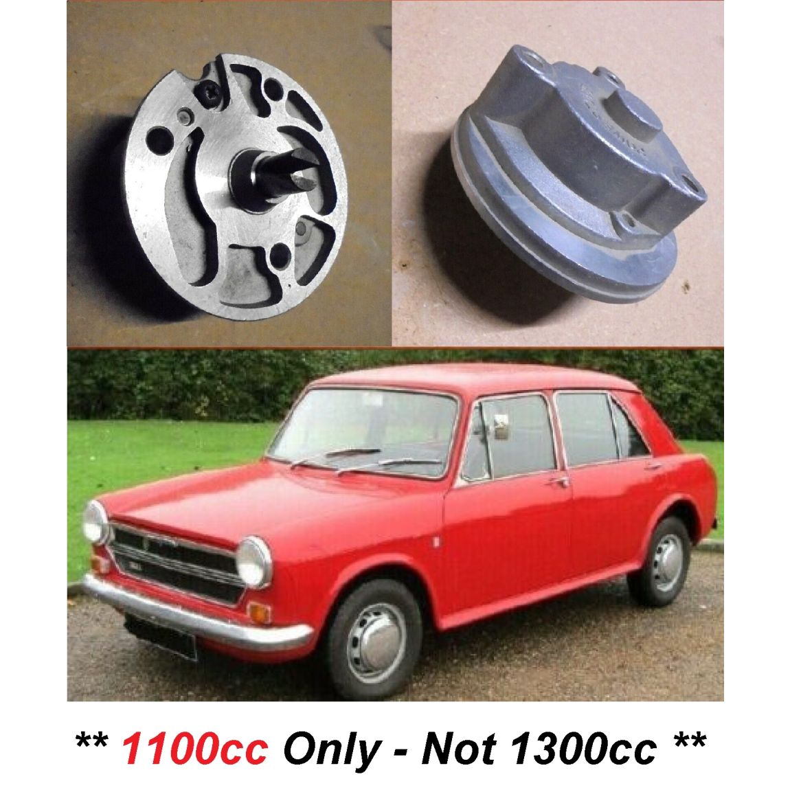 OIL PUMP (Austin Morris BMC 1100 Saloon) (**1100cc Only**) (**Manual Only**) (1963- 71) 