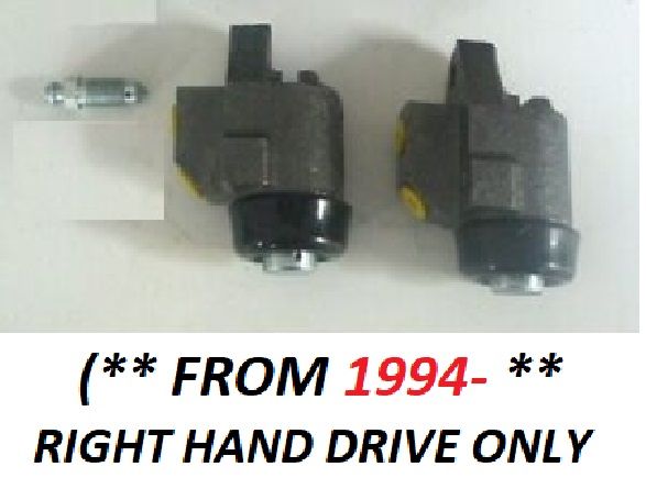 FRONT BRAKE WHEEL CYLINDERS x2 (Reliant Robin Rialto) (**From 1994- **)