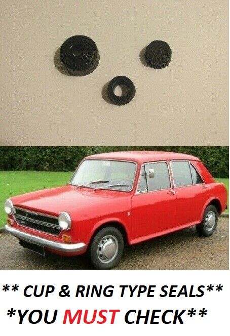 CLUTCH MASTER CYLINDER REPAIR SEALS KIT (BMC Austin Morris 1100 1300) (1962- 74) 
