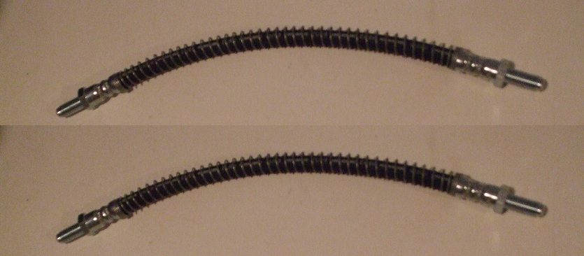 FRONT BRAKE HOSES x2 (Austin Gipsy) (1958- 60 Only) 
