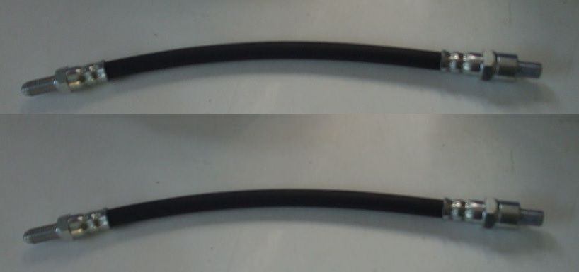 REAR BRAKE HOSE PIPES x2 (Daimler Sovereign) (1966- 68) 