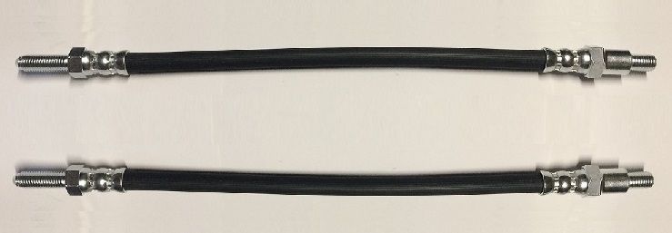 REAR BRAKE HOSES x2 (Triumph GT6 Mk1 & Mk2) (Non Rotoflex)