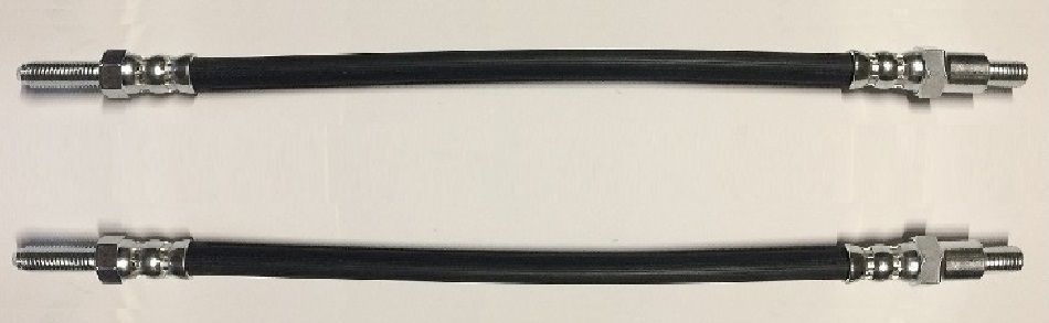 REAR BRAKE HOSES x2 (Jaguar MkX & 420g)