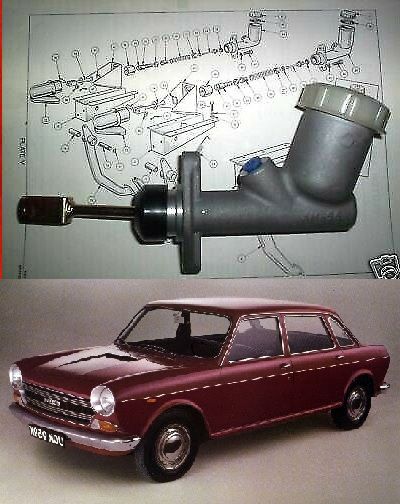 CLUTCH MASTER CYLINDER (Austin 1800, 2200 & 3 Litre Saloon) (1964- 75) 
