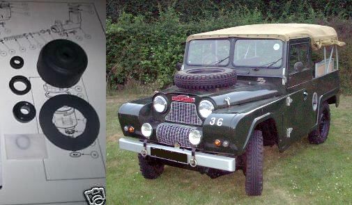 CLUTCH MASTER CYLINDER REPAIR SEALS KIT (Austin Gipsy) (1958- 68)  