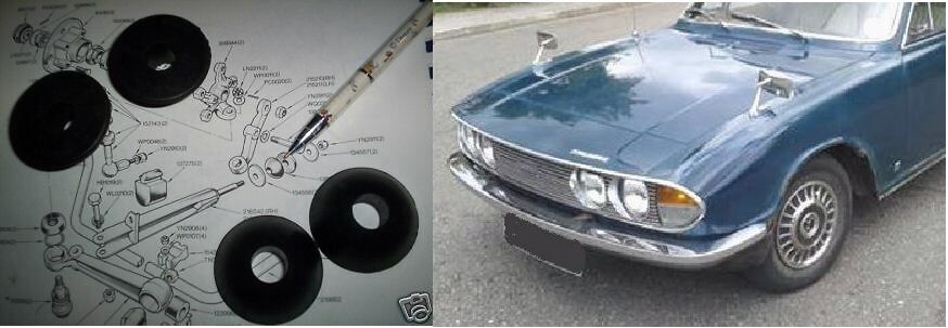 FRONT RADIUS ARM BUSHES KIT x4 (Triumph 2000 & 2.5 Saloon) (1963- 77)