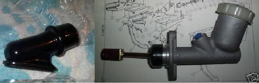 CLUTCH MASTER CYLINDER & BOOT / GAITER (Triumph Spitfire & GT6) (1962- 81)