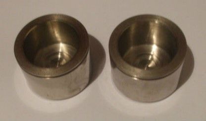 REAR BRAKE CALIPER PISTONS x2 (Alfa Romeo 2600) (LARGE ONES ONLY) (** From Aug 63- 68 **) 