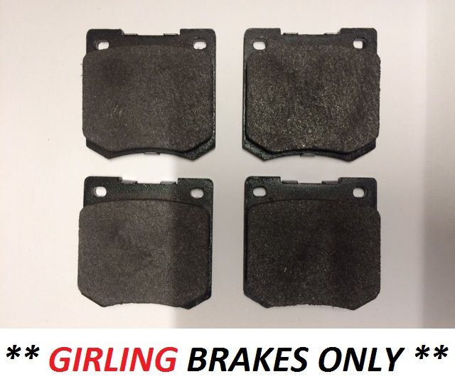FRONT BRAKE PADS SET (Vauxhall Firenza) (1800 & 2300) (** Girling Brakes **) (1970- 75)