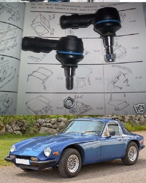 TRACK ROD ENDS x2 (TVR 1600M 2500M 3000M Taimar) (1972- 79)