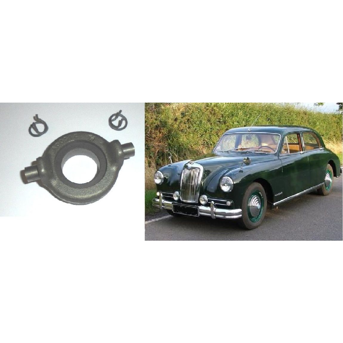 CLUTCH RELEASE THRUST BEARING (Riley 2.6 Saloon) (1957- 59) 