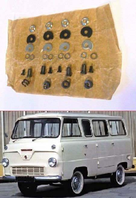 FRONT BRAKE SHOE ADJUSTERS SET (Ford Thames 400e Van) (1957- 65) 