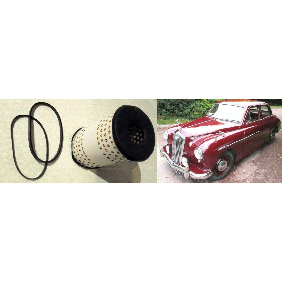 OIL FILTER (Wolseley 4/44 Saloon) (1953- 56)