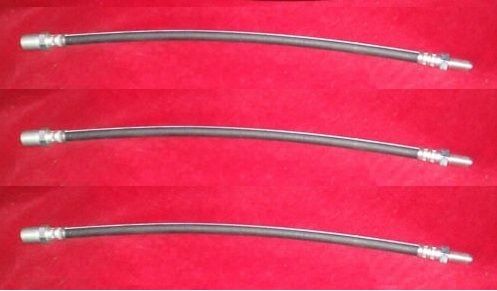 FRONT & REAR BRAKE HOSES x3 (Morris J Type & JB Van) (1949- 61)  
