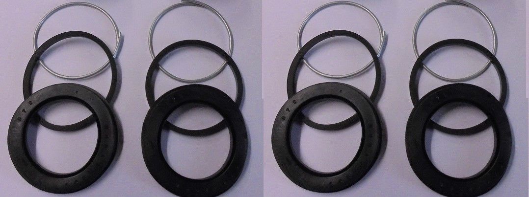 FRONT BRAKE CALIPER REPAIR SEALS KITS x2 (Vauxhall Victor FC101) (1964- 67)