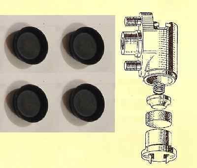 FRONT BRAKE WHEEL CYLINDER REPAIR SEALS KITS x4 (Morris J Type Van & JB Van) (1949- 61) 