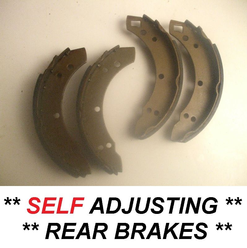 REAR BRAKE SHOES SET (Triumph Dolomite 1500) (1976- 80)