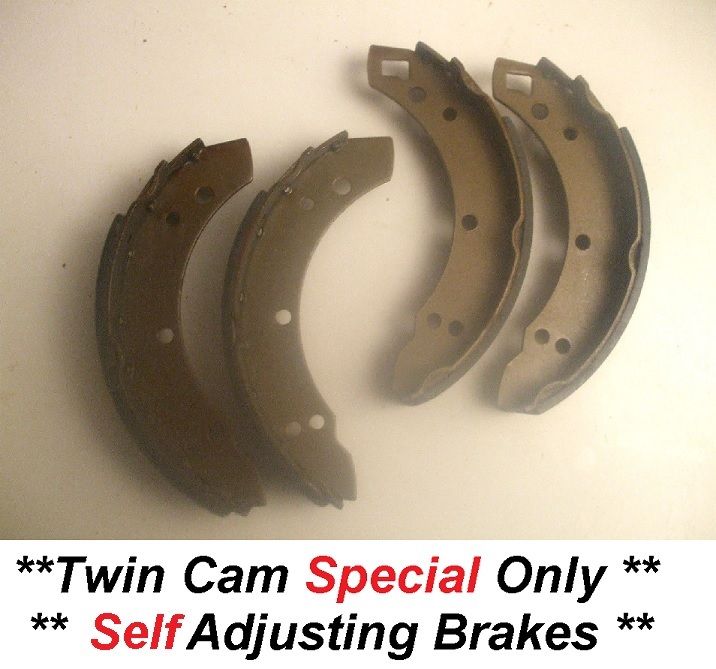 REAR BRAKE SHOES SET (Lotus Europa) (Twin Cam Special Only) (1972- 75) 