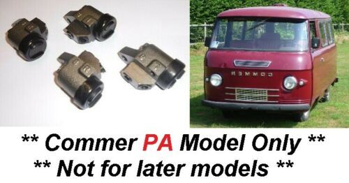 FRONT BRAKE WHEEL CYLINDERS x4 (Commer PA Van) (**1960- 67 Only**) 