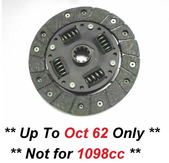 CLUTCH PLATE ONLY (Morris Minor) (803cc, 918cc & 948cc) (1948- Oct 62 Only)
