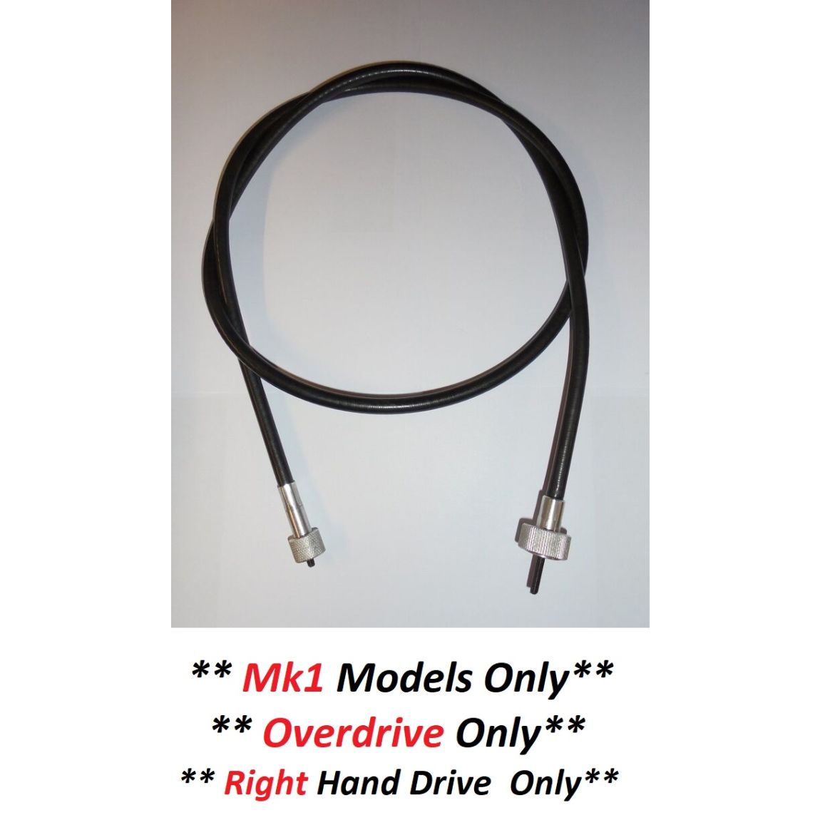 SPEEDO CABLE (Austin A110 Westminster) (**Mk1 Only**) (**RHD With Overdrive**) (**1961- 64 Only**) 