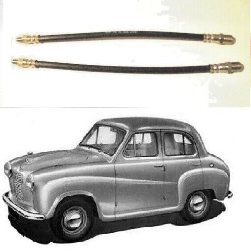 FRONT BRAKE HOSES x2 (Austin A30 & A35) (1952- 68) 