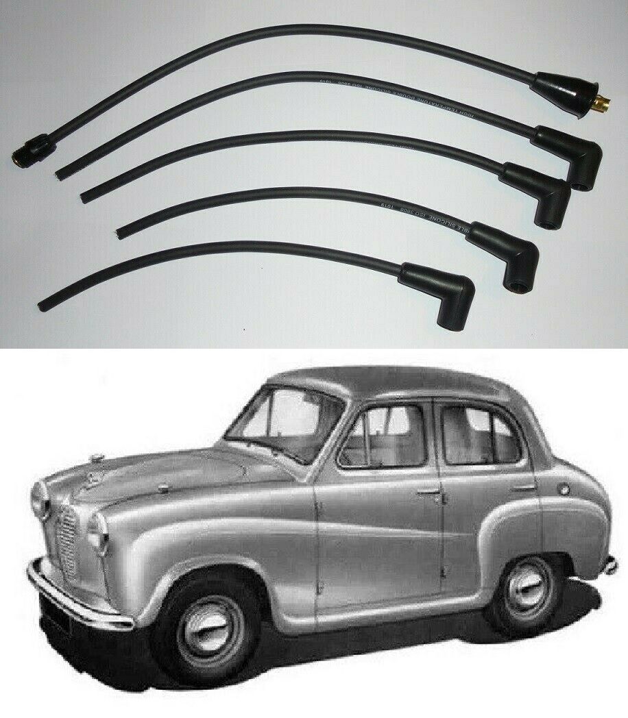 IGNITION HT LEADS SET (Austin A30 & A35) (** SCREW IN LEADS **) (1952- 67)
