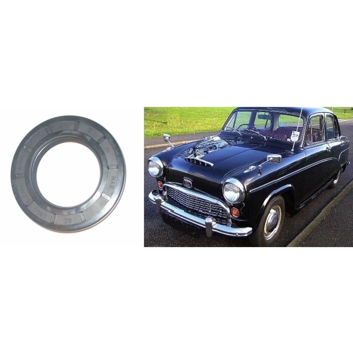 FRONT DIFFERENTIAL AXLE PINION OIL SEAL x1 (Austin A40 A50 A55 Cambridge)   (1954- 61) 