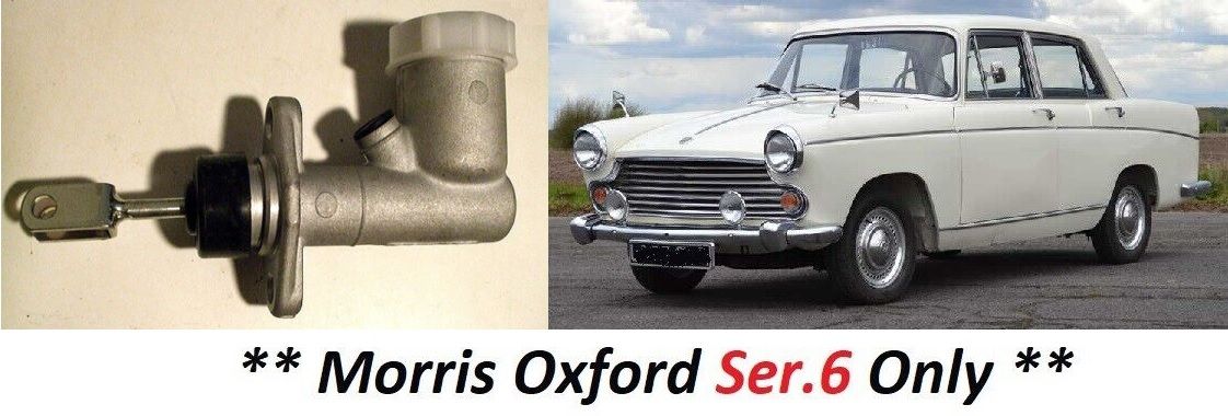 BRAKE or CLUTCH MASTER CYLINDER x1 (Morris Oxford) (Ser.6) (1961- 71) 