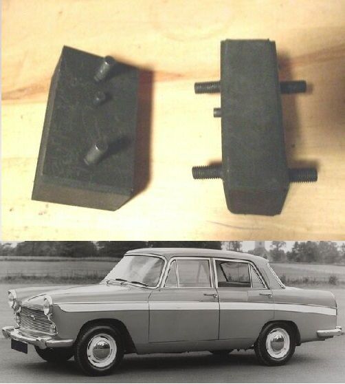 FRONT ENGINE MOUNTS x2 (Austin A60 Cambridge) (1961- 71)