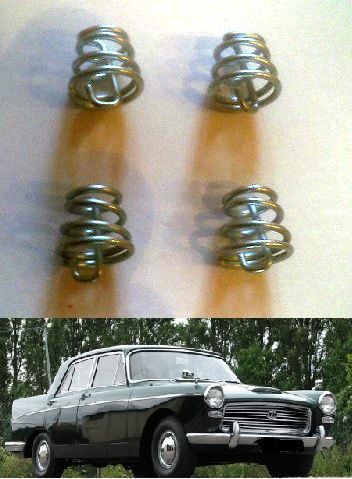 BRAKE SHOE FITTING BEEHIVE SPRINGS (REAR) x4 (Austin A99 A110 Westminster) (1958- 68)  