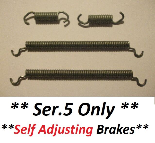 REAR BRAKE SHOE SPRINGS x4 (Sunbeam Alpine) (Ser. 5) (From 1965- 68)